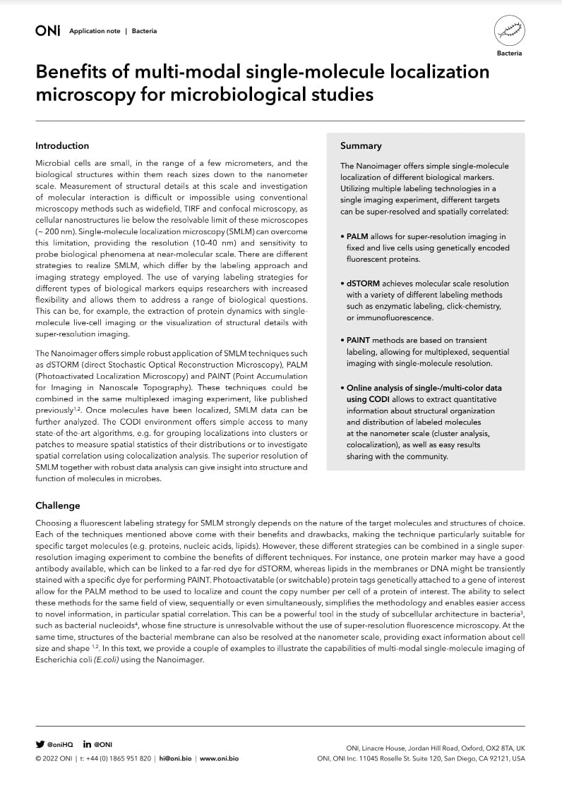 Image for app note benefits of multimodal 